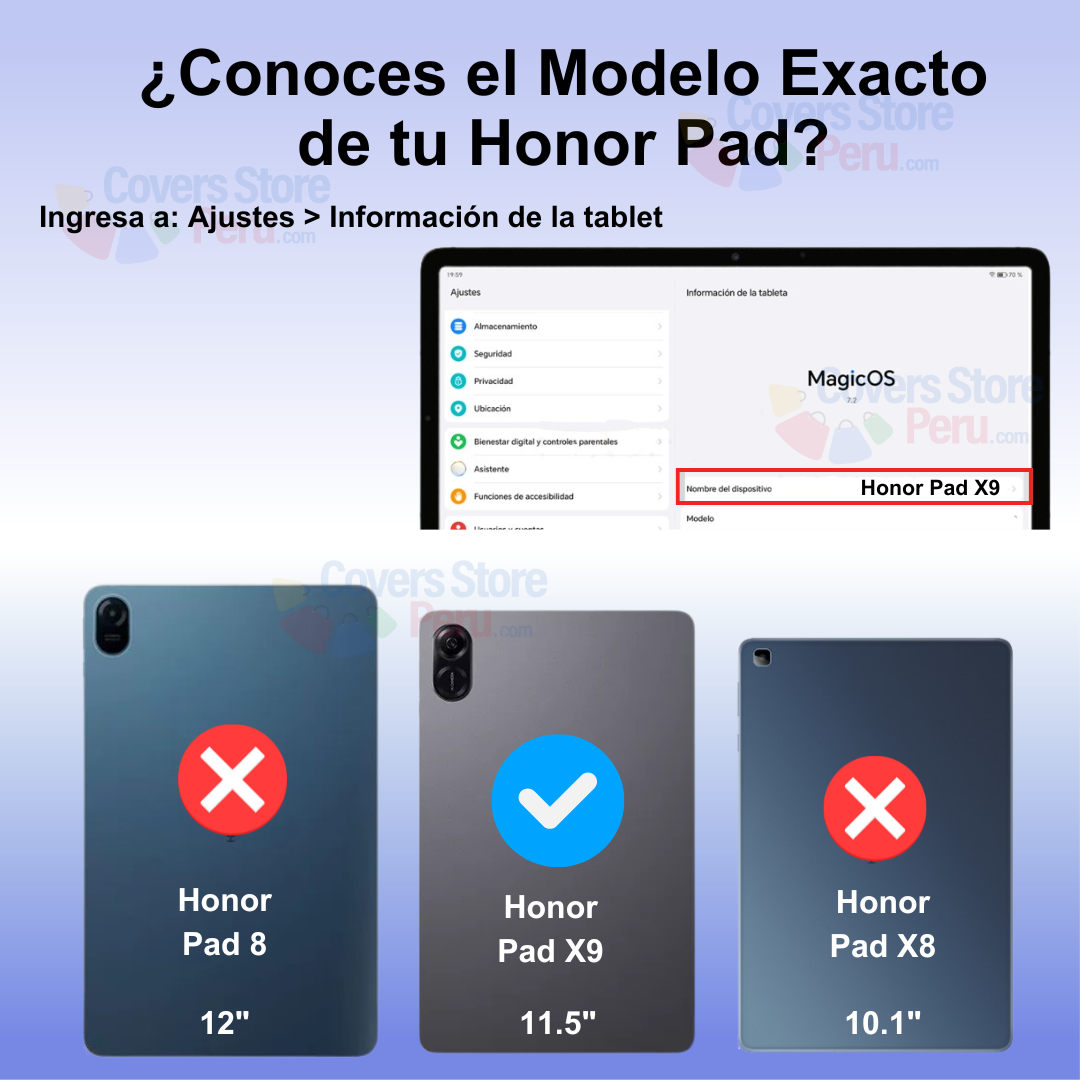 FUNDA PARA HONOR PAD X9 11.5' ARMOR EXTREME ARCOIRIS - 2
