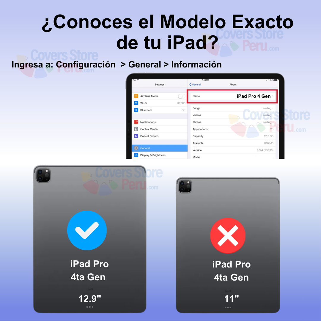 FUNDA PARA IPAD PRO 4TA GEN 12.9' ARMOR EXTREME AZUL - 2