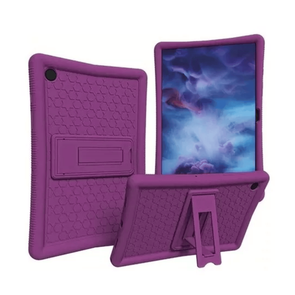 FUNDA PARA HONOR PAD X8 10.1' - SILICONA SOFT ANTISHOCK MORADO - 1