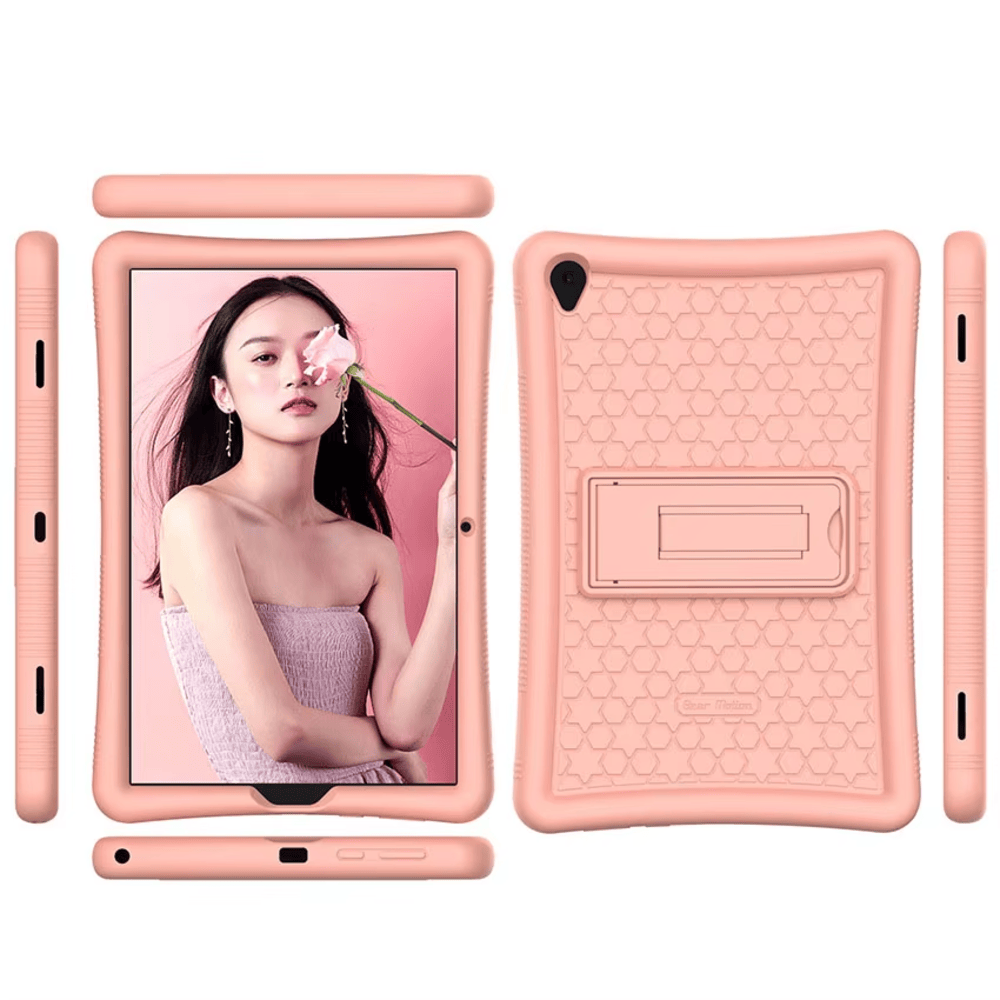 FUNDA PARA XIAOMI PAD 7 11.2' - SILICONA SOFT ANTISHOCK ROSADO - 3