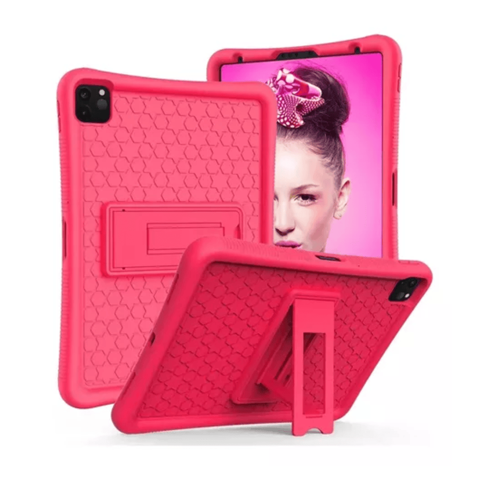 FUNDA PARA SAMSUNG TAB A7 LITE 8.7' - SILICONA SOFT ANTISHOCK FUCSIA - 1