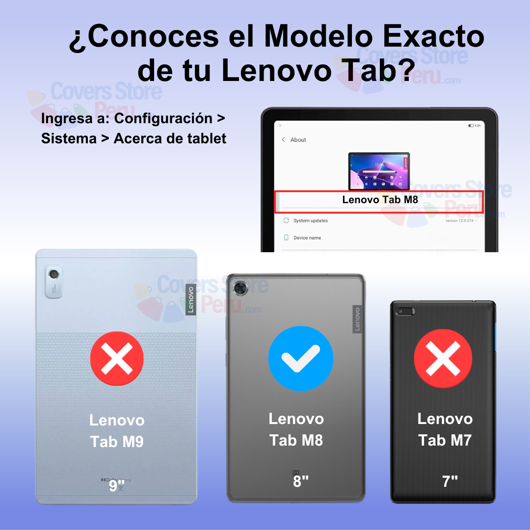 FUNDA PARA LENOVO TAB M8 HD 8' - SILICONA SOFT ANTISHOCK MORADO - 4
