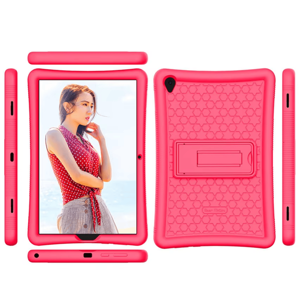 FUNDA PARA LENOVO TAB P12 PRO 12.6' - SILICONA SOFT ANTISHOCK FUCSIA - 3