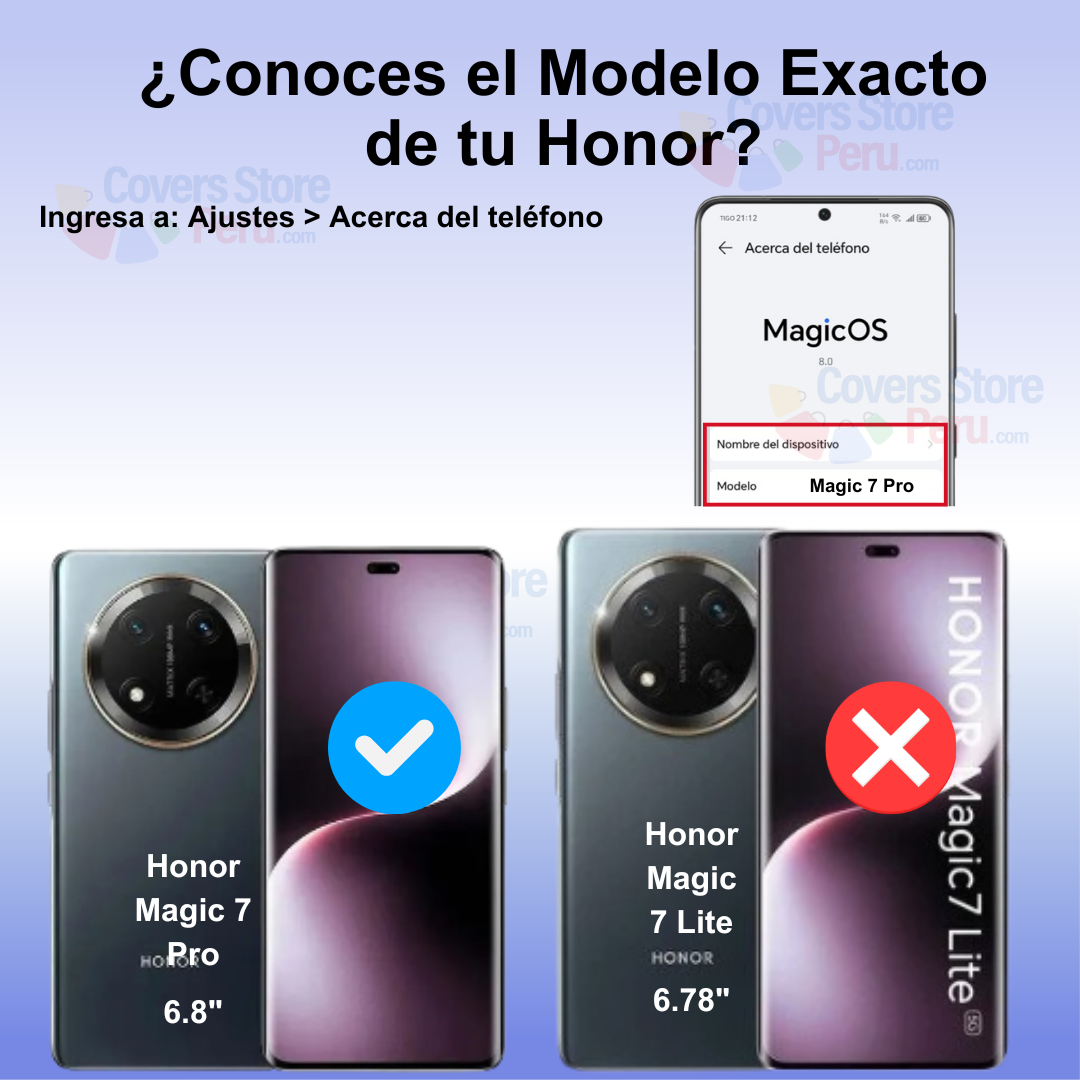 MICA PARA HONOR MAGIC 7 PRO CERÁMICA ANTI-ESPÍA ANTISHOCK RESISTENTE - 2