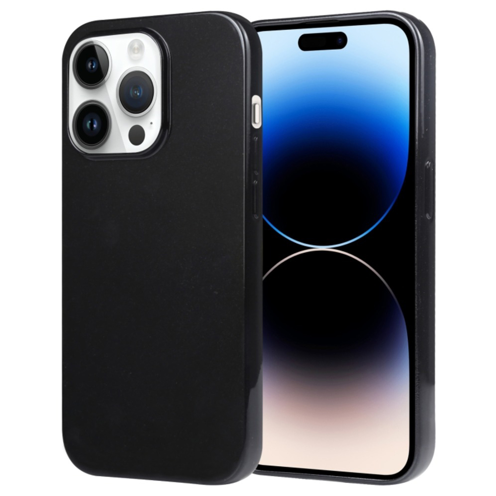 FUNDA CASE PARA ZTE V70 JELLY PEARL NEGRO ANTISHOCK - 1