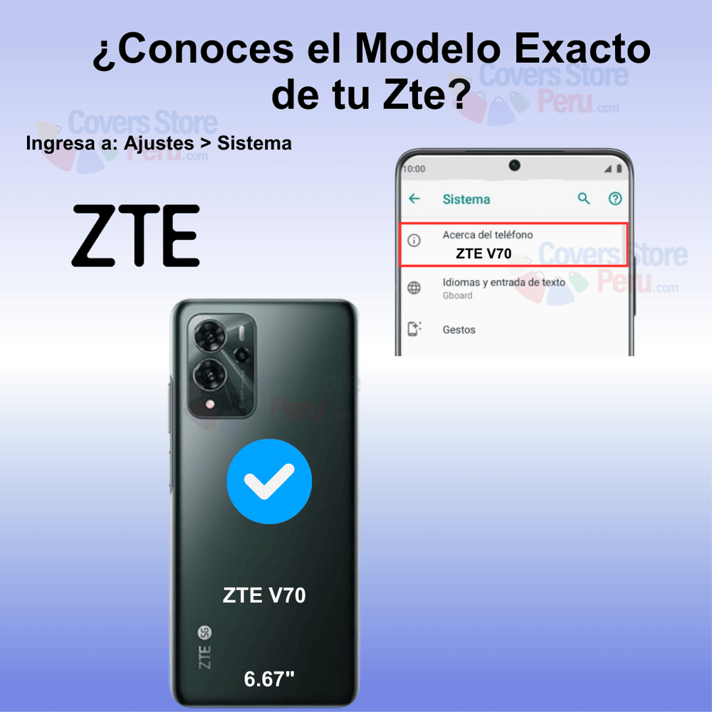 FUNDA CASE PARA ZTE V70 JELLY PEARL NEGRO ANTISHOCK - 2