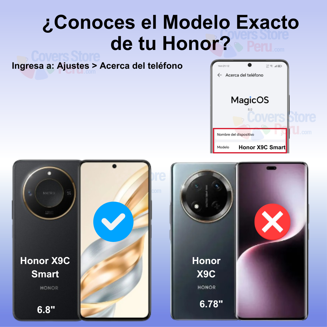 MICA PROTECTOR PARA HONOR X9C SMART VIDRIO TEMPLADO OG ANTISHOCK - 2