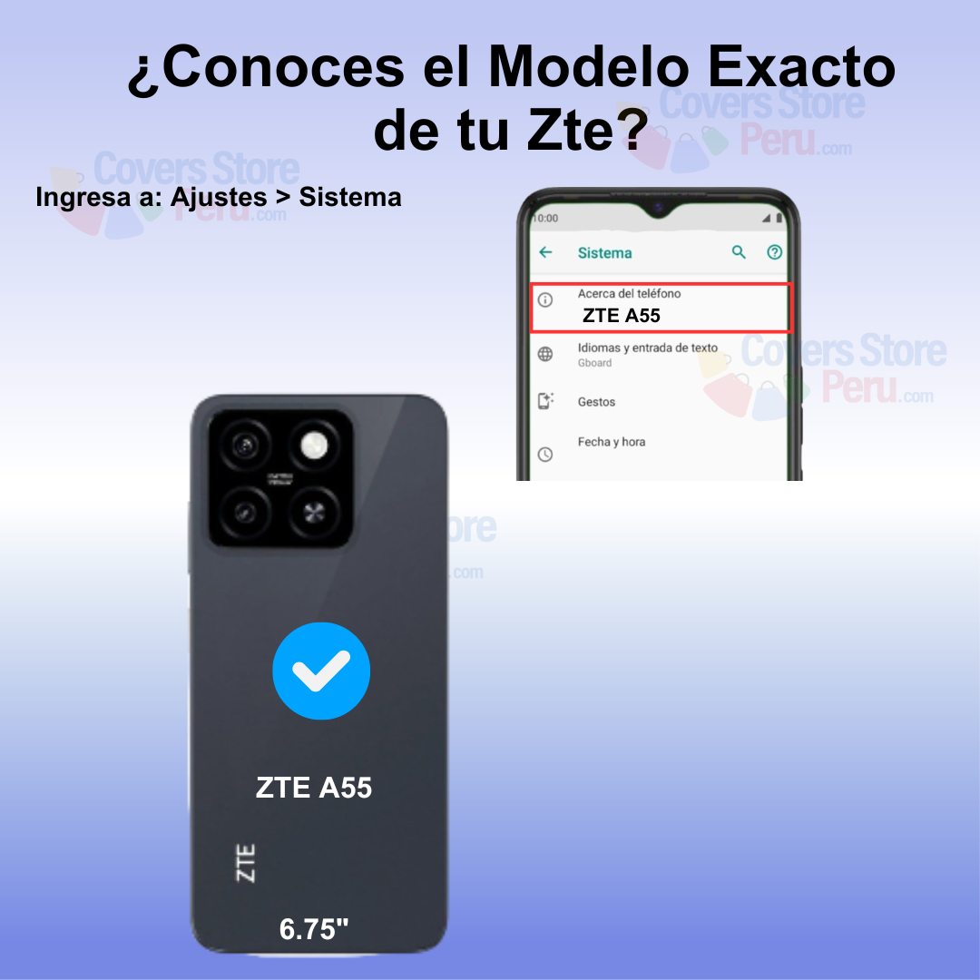 FUNDA PARA ZTE A55 SPACE TRANSPARENTE RESISTENTE - 2