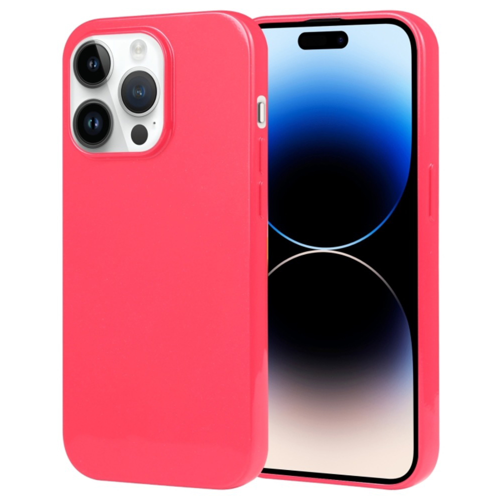 FUNDA CASE PARA TECNO CAMON 30 JELLY PEARL FUCSIA ANTISHOCK - 1