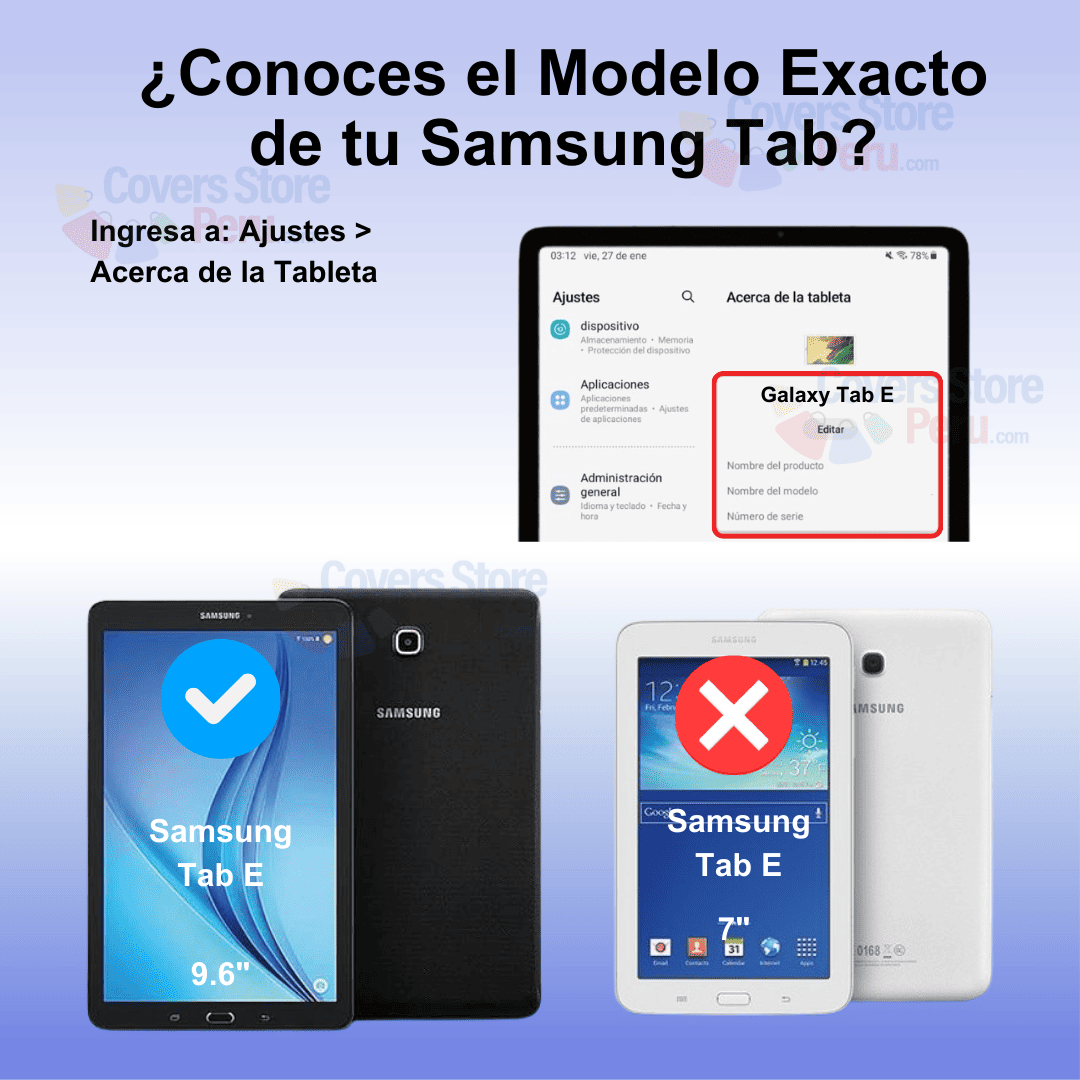 MICA PARA SAMSUNG TAB E 9.6' DE CERÁMICA MATTE ANTISHOCK RESISTENTE - 2
