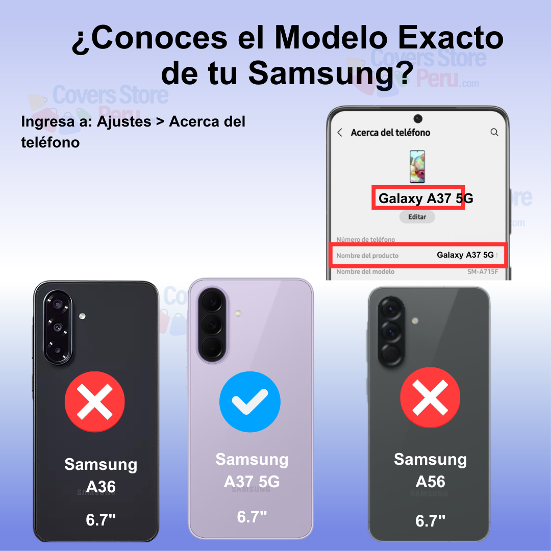 FUNDA PARA SAMSUNG A37 SOFT FEELING LILA RESISTENTE - 2