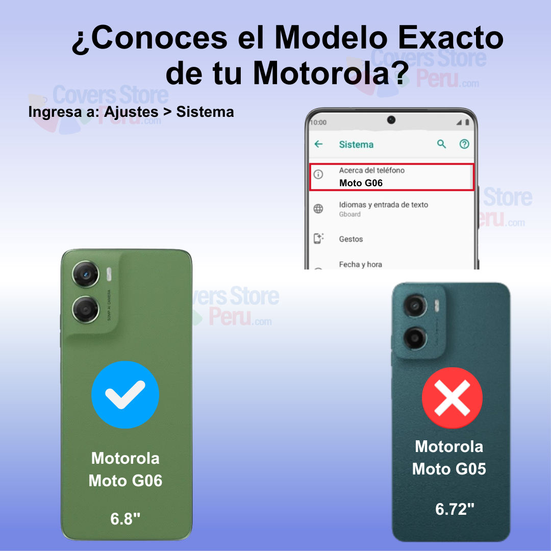 FUNDA PARA MOTOROLA MOTO G06 TPU ESQUINAS REFORZADAS ANTISHOCK - 2
