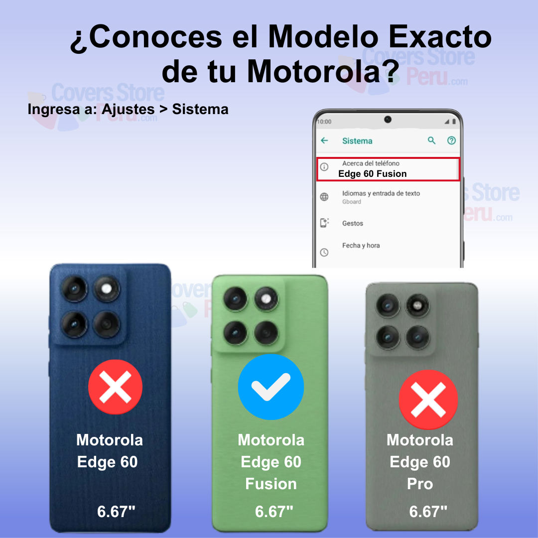 FUNDA PARA MOTOROLA EDGE 60 FUSION TPU ESQUINAS REFORZADAS ANTISHOCK - 2