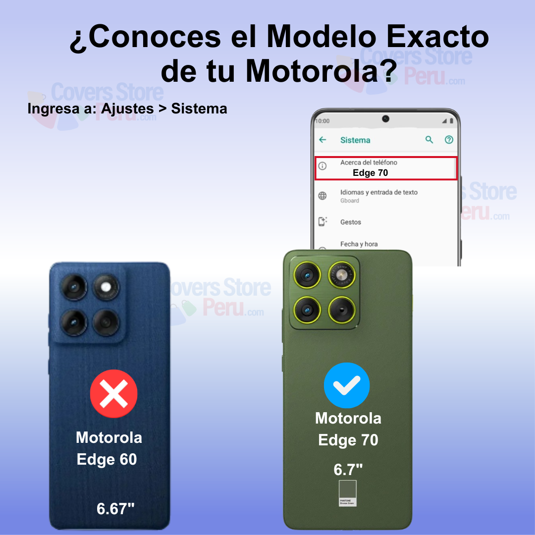 FUNDA PARA MOTOROLA EDGE 70 SOFT FEELING NEGRO RESISTENTE - 2