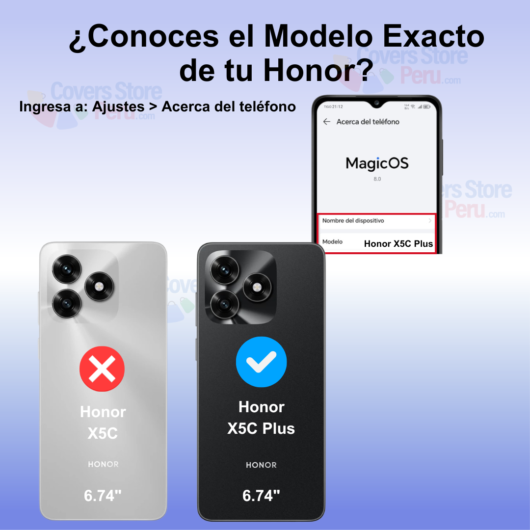 FUNDA PARA HONOR X5C PLUS SOFT FEELING NEGRO RESISTENTE - 2