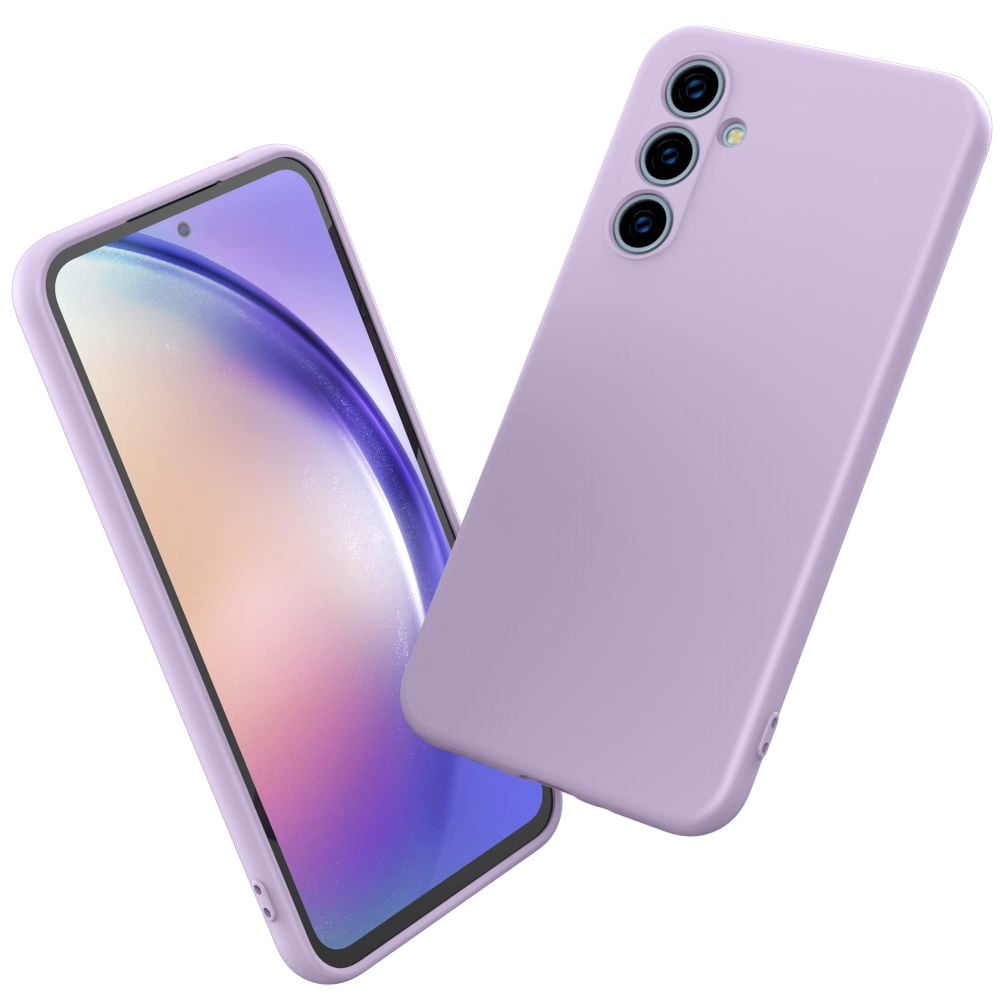 FUNDA PARA OPPO A6 PRO SOFT FEELING LILA RESISTENTE - 1