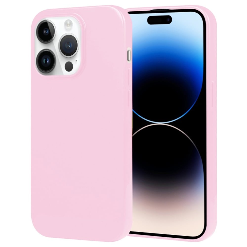 FUNDA CASE PARA HONOR X5C PLUS JELLY PEARL ROSA ANTISHOCK - 1