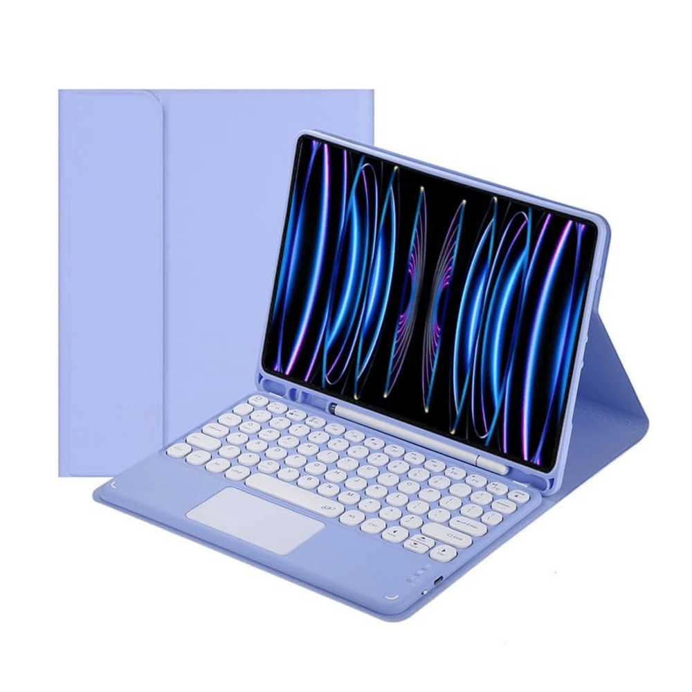 FUNDA CON TECLADO TOUCH SAMSUNG TAB S10 FE PLUS 13.1' LILA - 1