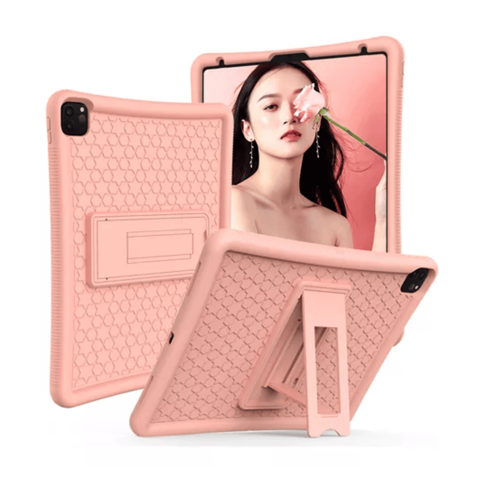 FUNDA PARA HONOR PAD X7 8.7' - SILICONA SOFT ANTISHOCK ROSADO - 1