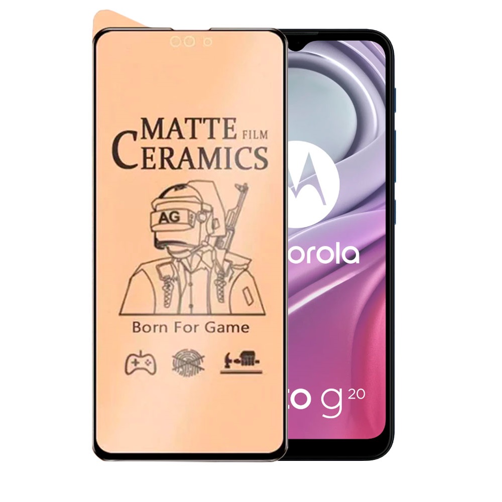 MICA PARA MOTOROLA MOTO G56 PROTECTOR DE CERÁMICA MATE ANTISHOCK - 1