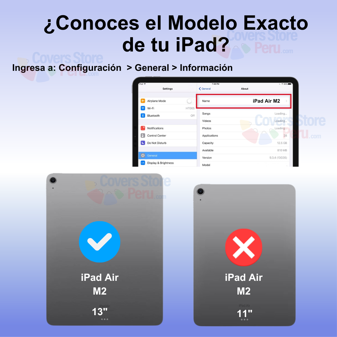 FUNDA PARA IPAD AIR M2 13' MAGNÉTICA 360° CELESTE ANTISHOCK - 2