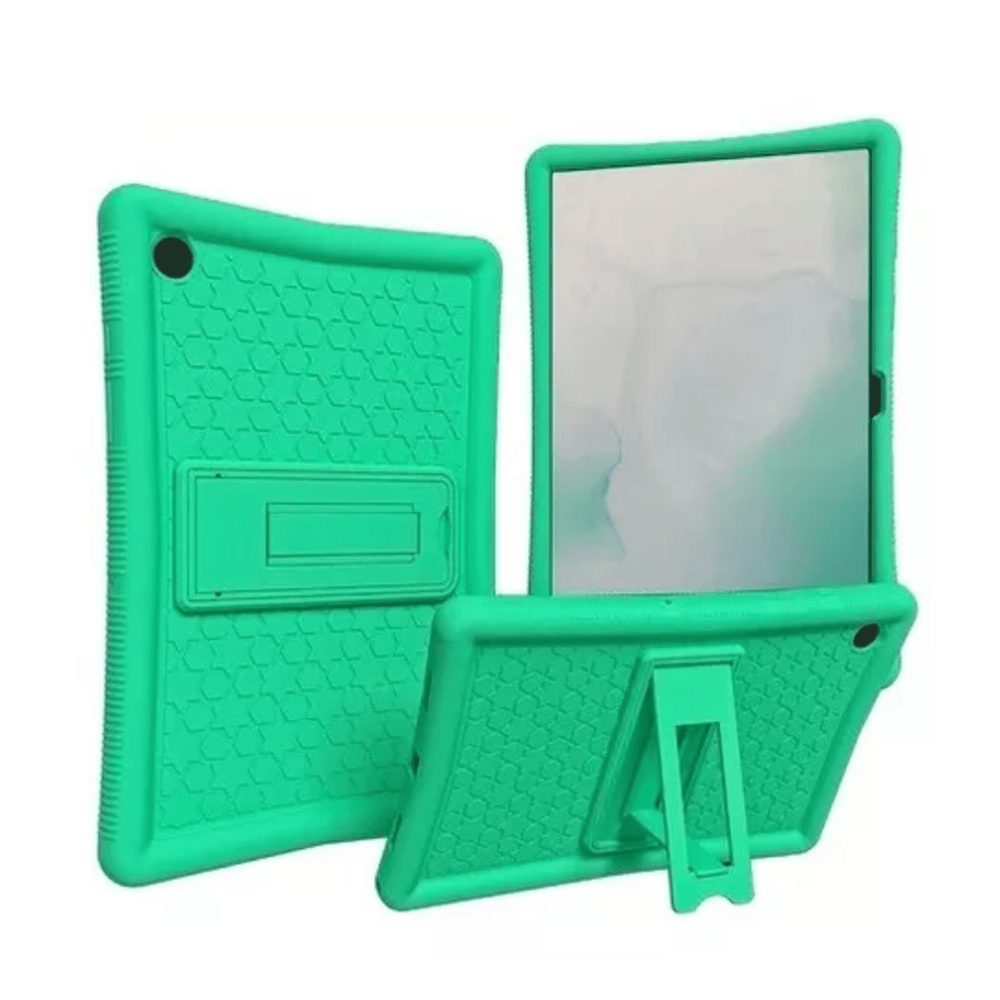 FUNDA PARA IPAD MINI A17 PRO 8.3' - SILICONA SOFT ANTISHOCK VERDE - 1