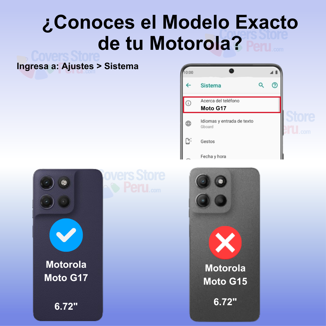 FUNDA CASE PARA MOTOROLA MOTO G17 AHUMADO ANILLO NEGRO ANTISHOCK - 2