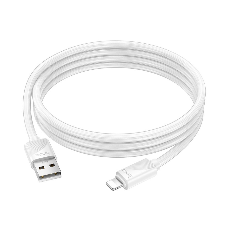 CABLE HOCO X114 ENERGY USB A IP CARGA RÁPIDA BLANCO - 1