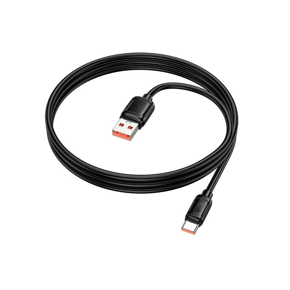CABLE HOCO X115 SURPASS USB A TIPO-C 100W CARGA RÁPIDA NEGRO - 1
