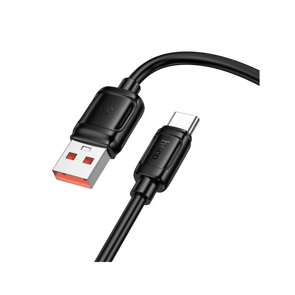 CABLE HOCO X115 SURPASS USB A TIPO-C 100W CARGA RÁPIDA NEGRO - 2