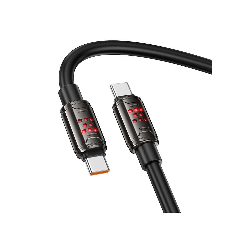 CABLE HOCO U143 JOY TIPO-C A TIPO-C 240W NEGRO - 1