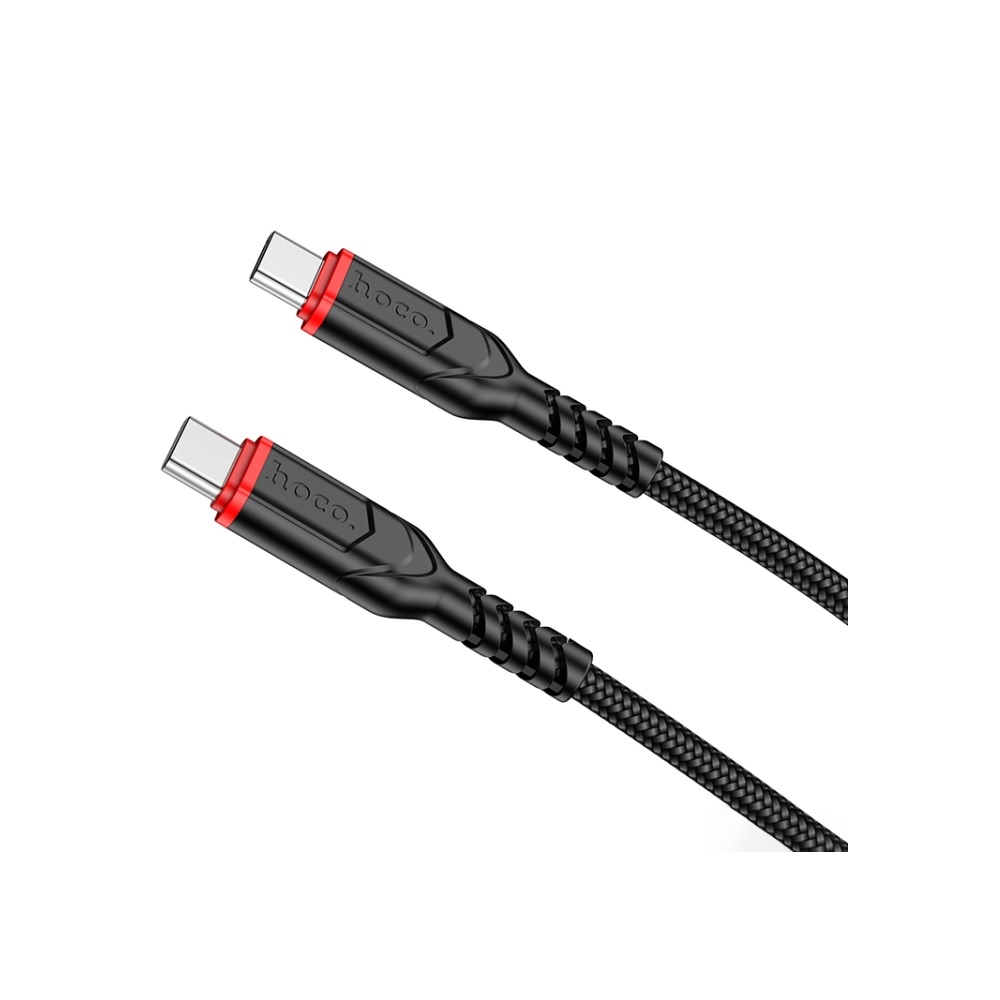 CABLE HOCO X59 VICTORY TIPO-C A TIPO-C 60W 1M NEGRO - 2