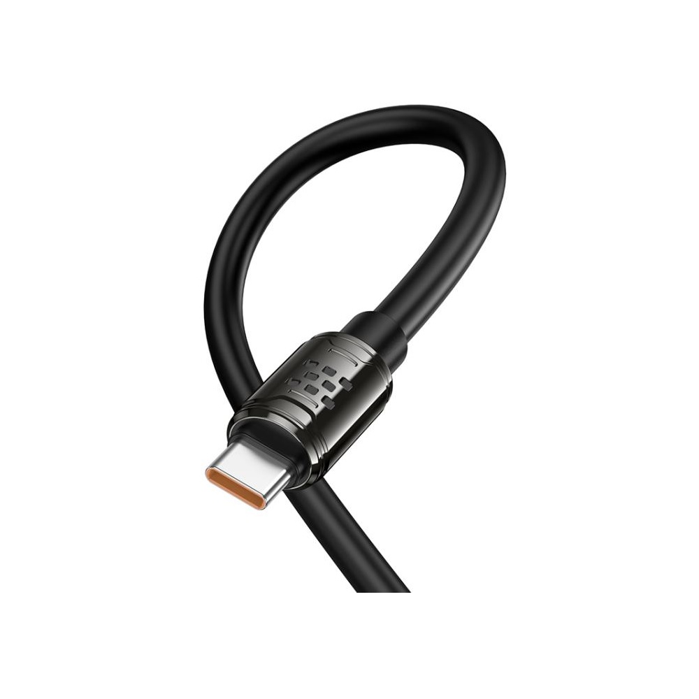 CABLE HOCO U143 JOY USB A TIPO-C 5A CARGA RÁPIDA NEGRO - 2