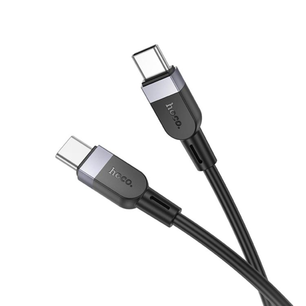 CABLE HOCO X109 ENERGY SILICONA TIPO-C A TIPO-C 60W 3M NEGRO - 2