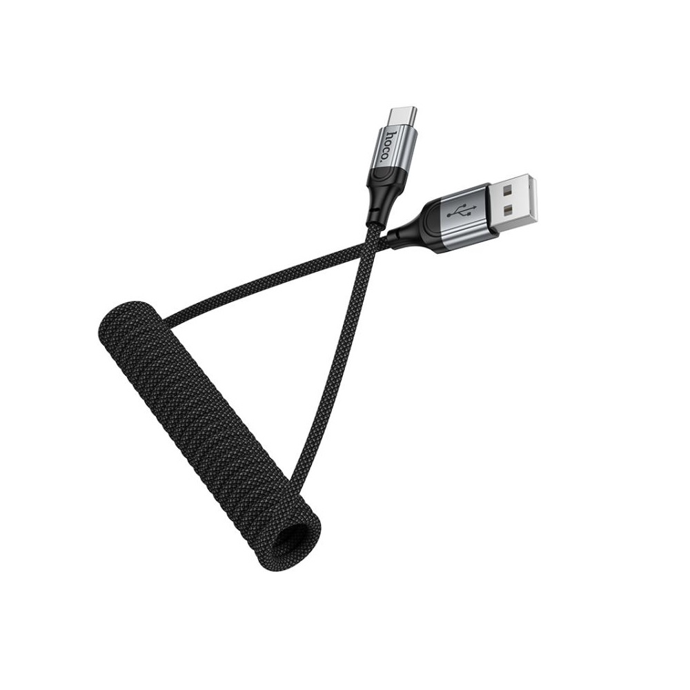 CABLE HOCO X121 NUEVO USB A TIPO-C CARGA RÁPIDA NEGRO - 2