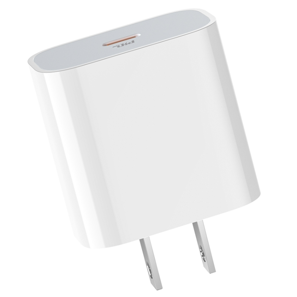 CARGADOR HOCO C76 PLUS DADO TIPO C CARGA RAPIDA 20W BLANCO - 2