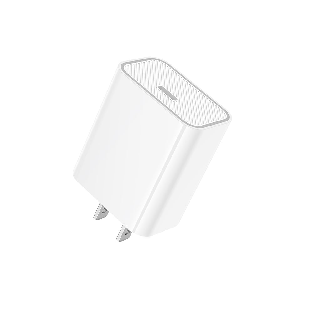 CARGADOR HOCO C143 BENEFIT TIPO C CARGA RAPIDA PD20W BLANCO - 1