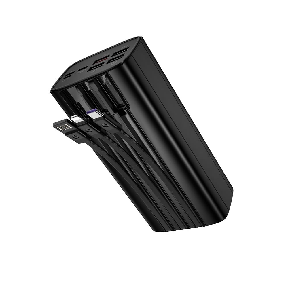 POWER BANK 30000MAH HOCO DB89B ELEMENT 22.5W NEGRO - 2