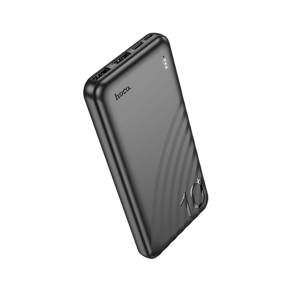 POWER BANK 10000MAH HOCO J123 ELEMENT NEGRO - 1