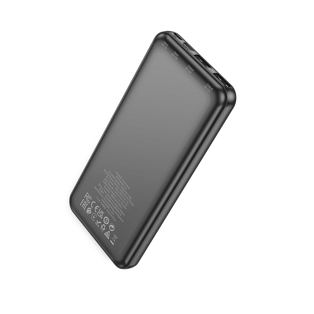 POWER BANK 10000MAH HOCO J123 ELEMENT NEGRO - 2