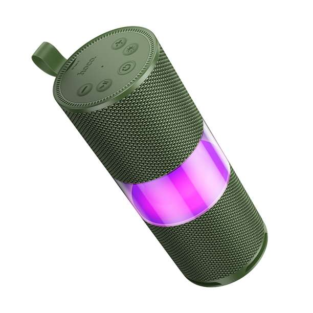 PARLANTE INALÁMBRICO BLUETOOTH DEPORTIVO HOCO HC29 VERDE - 1