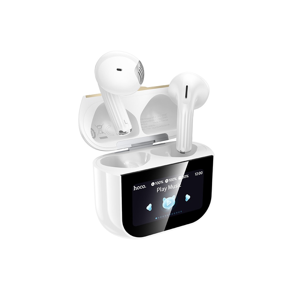 AUDÍFONOS INALAMBRICOS HOCO EW89 BLUETOOTH BLANCO - 1