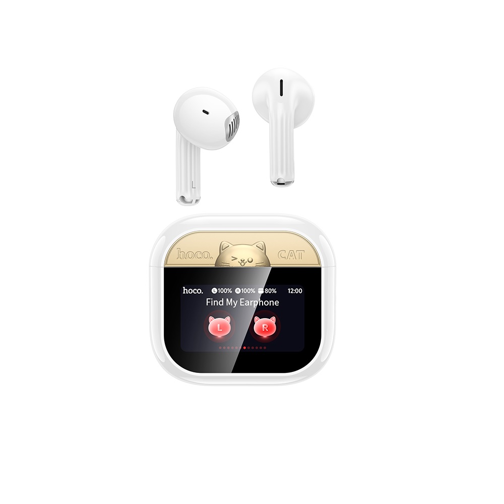 AUDÍFONOS INALAMBRICOS HOCO EW89 BLUETOOTH BLANCO - 2