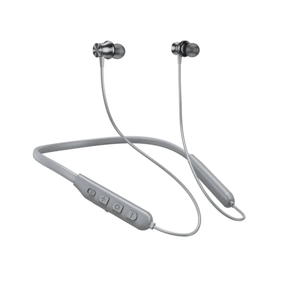 AUDIFONOS BLUETOOTH HOCO ES64 DIADEMA CUELLO GRIS - 1