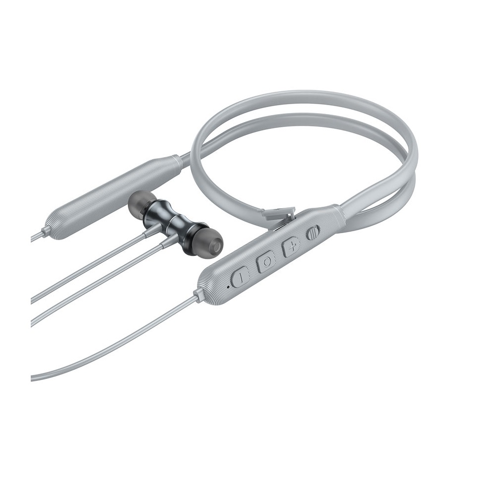 AUDIFONOS BLUETOOTH HOCO ES64 DIADEMA CUELLO GRIS - 2
