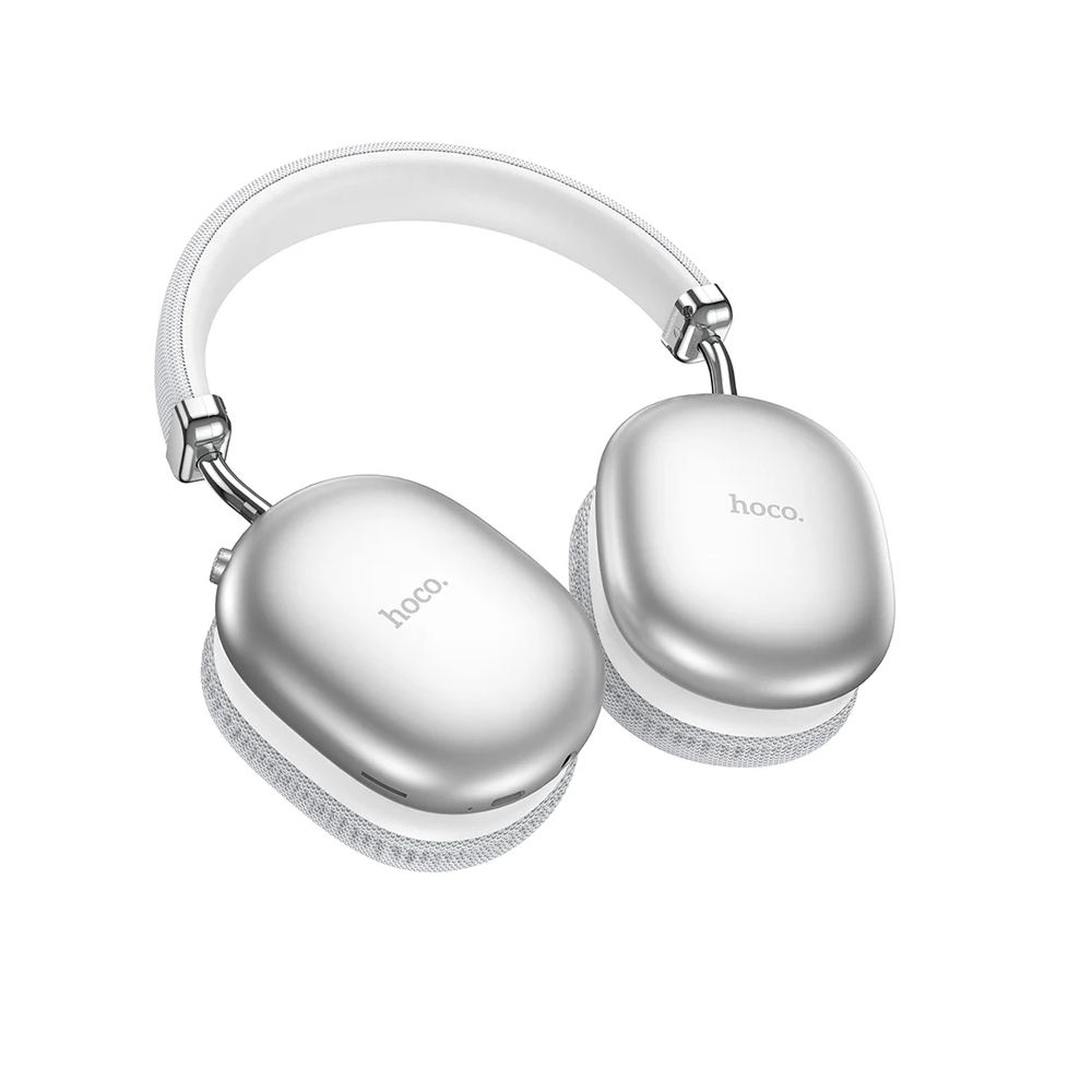 AUDIFONOS BLUETOOTH HOCO W35 MAX DIADEMA OREJERAS GRIS - 2