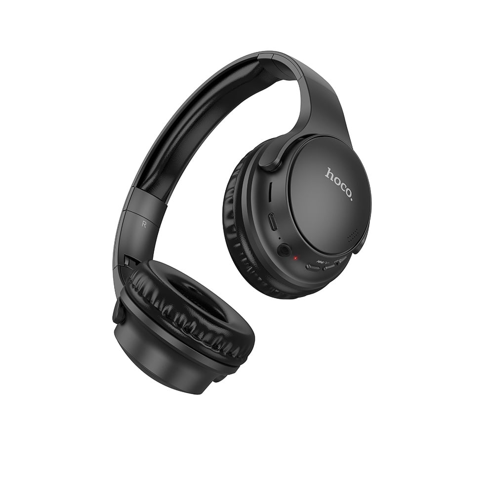 AUDIFONOS BLUETOOTH HOCO W40 DIADEMA OREJERAS NEGRO - 2