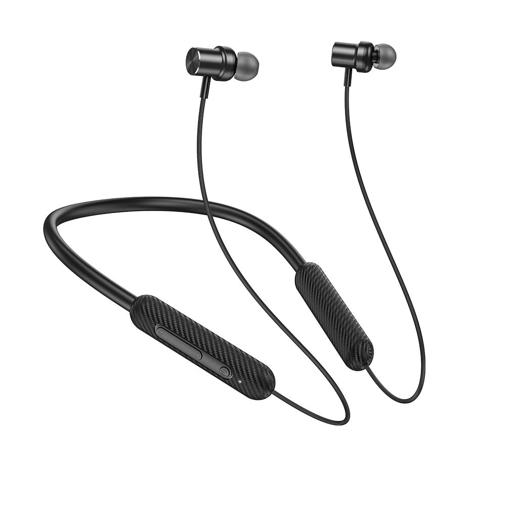 AUDIFONOS BLUETOOTH HOCO ES70 DIADEMA CUELLO NEGRO - 1