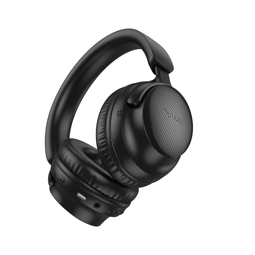 AUDIFONOS BLUETOOTH HOCO W53 DIADEMA OREJERAS NEGRO - 2