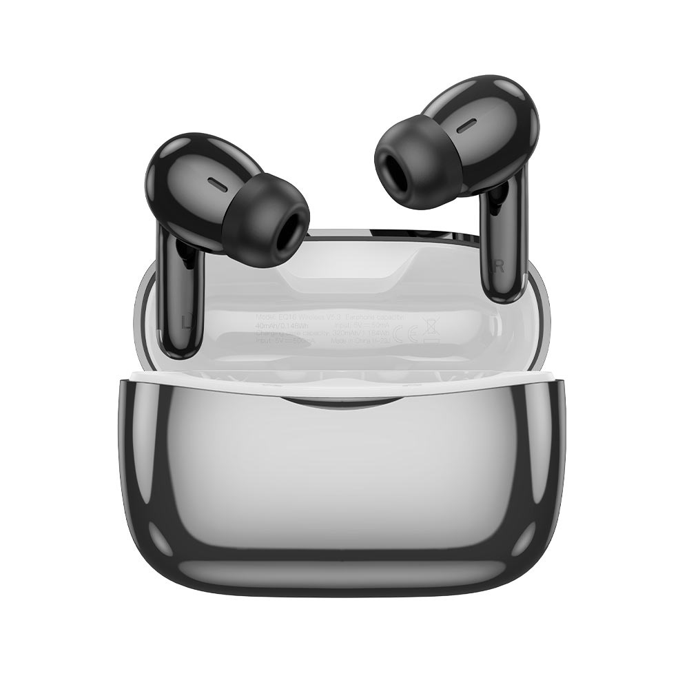 AUDÍFONOS INALAMBRICOS HOCO EQ16 BLUETOOTH ANC ENC NEGRO - 2